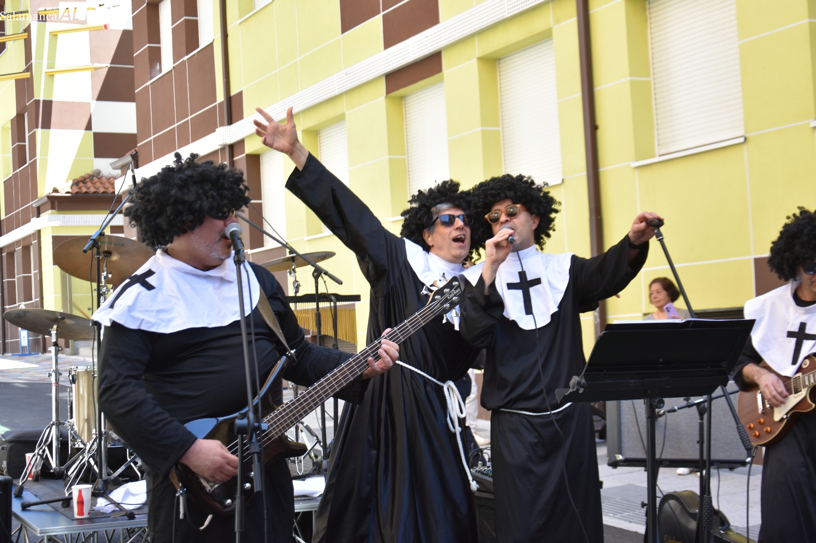 Concierto ‘The Bernardas’ en el barrio del Oeste de Salamanca 