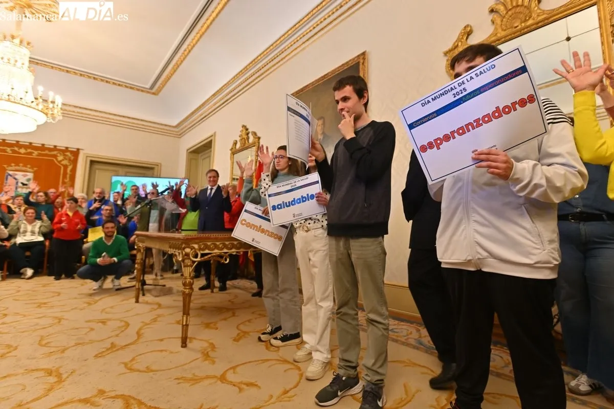 Recepción en el Ayuntamiento de Salamanca a más de 50 asociaciones de ayuda mutua y salud