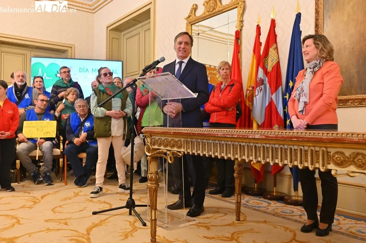 Recepción en el Ayuntamiento de Salamanca a más de 50 asociaciones de ayuda mutua y salud