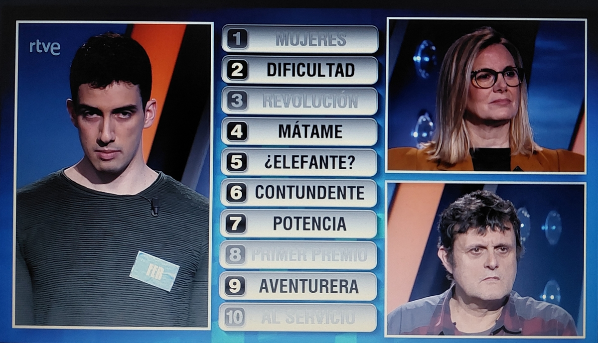 El farinato hace doblete el mismo día en ‘Saber y Ganar’ y ‘Pasapalabra’