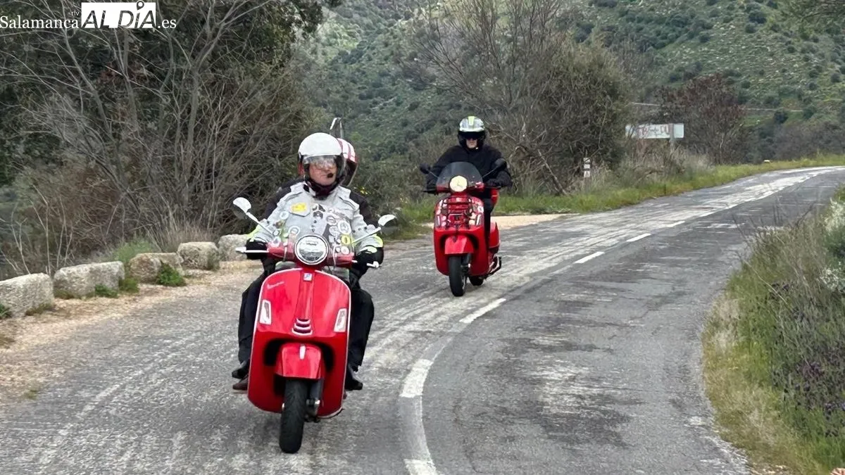 La ruta incluyó paradas en los miradores de la zona