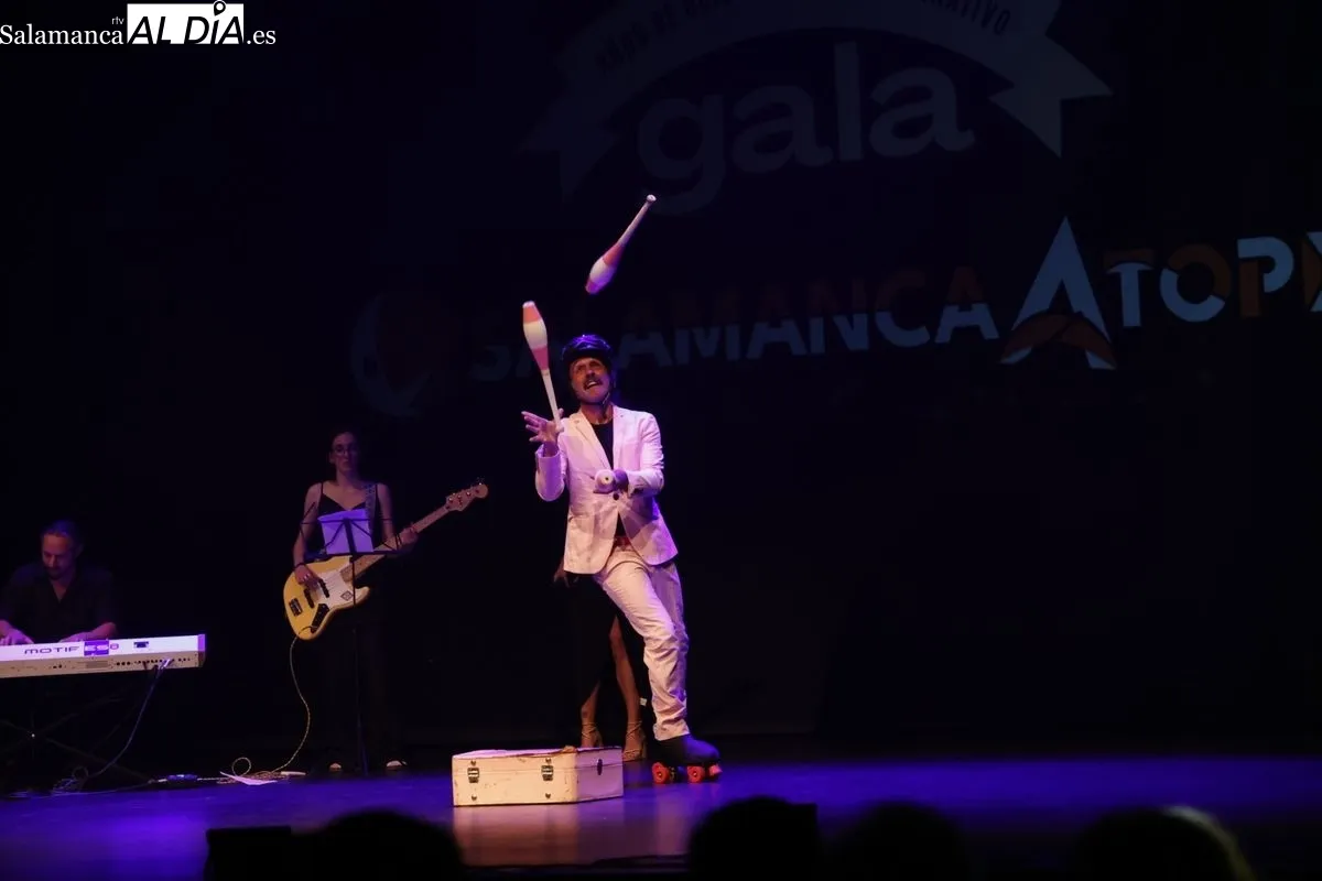 Gala por el 25º aniversario de Salamanca a Tope en el Teatro Liceo. Fotos: David Sañudo