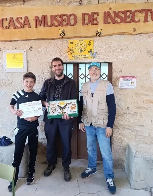 Foto 3 - La Casa Museo de los Insectos de Puebla de Azaba recibe a su visitante numero 1.000