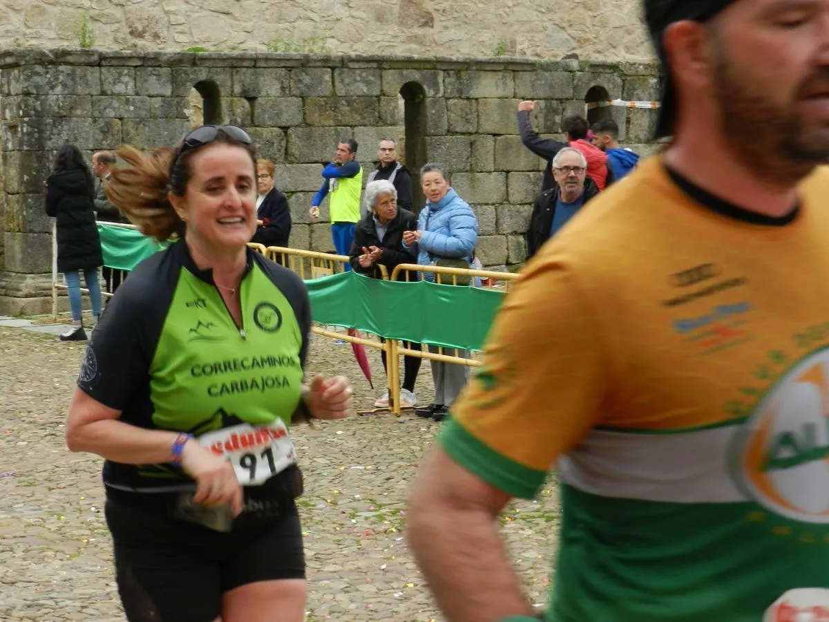 Trail La Mirandeña en Miranda del Castañar. Fotos de la Delegación Salmantina de Atletismo
