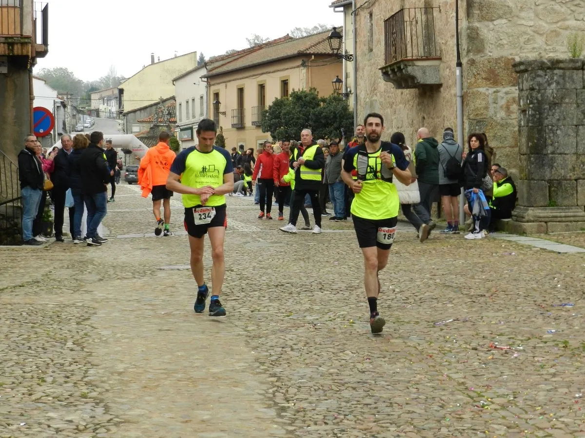 Trail La Mirandeña en Miranda del Castañar. Fotos de la Delegación Salmantina de Atletismo