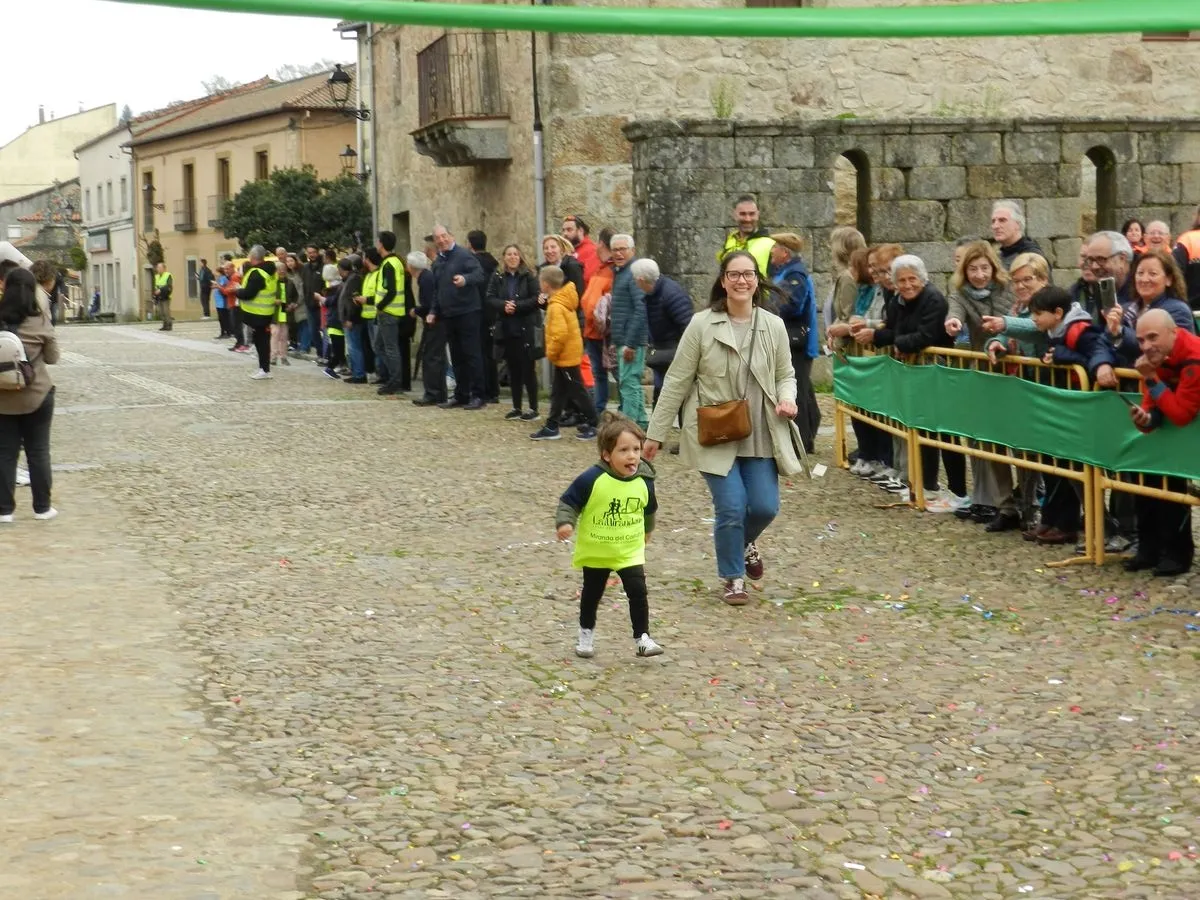 Trail La Mirandeña en Miranda del Castañar. Fotos de la Delegación Salmantina de Atletismo