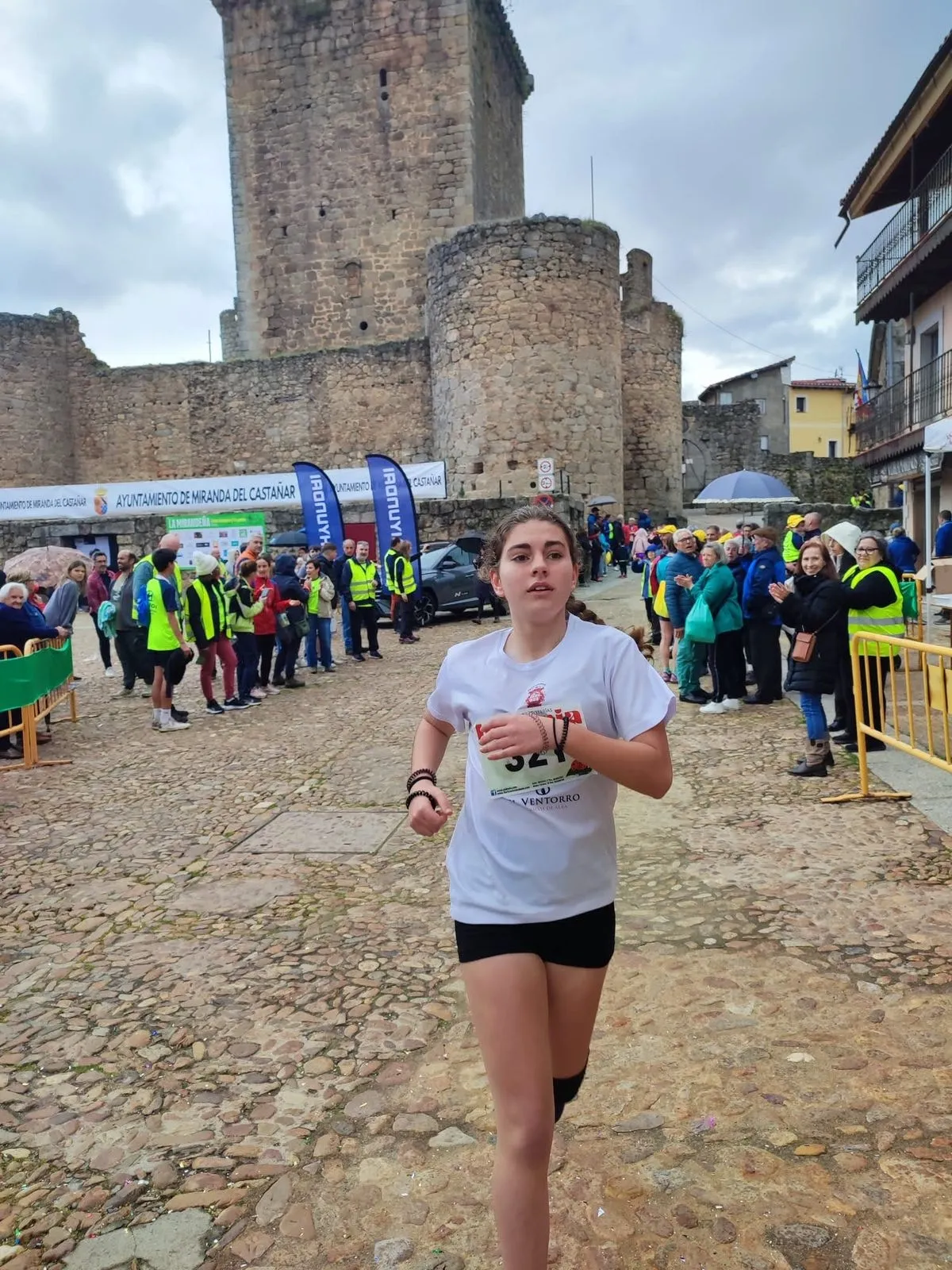 Trail La Mirandeña en Miranda del Castañar. Fotos de la Delegación Salmantina de Atletismo