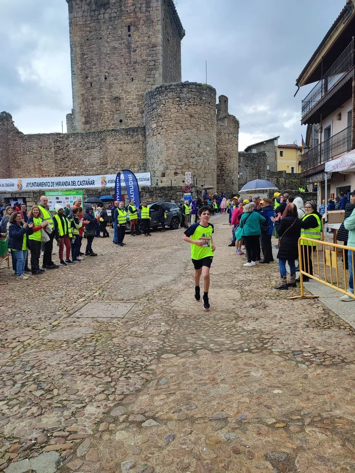 Trail La Mirandeña en Miranda del Castañar. Fotos de la Delegación Salmantina de Atletismo