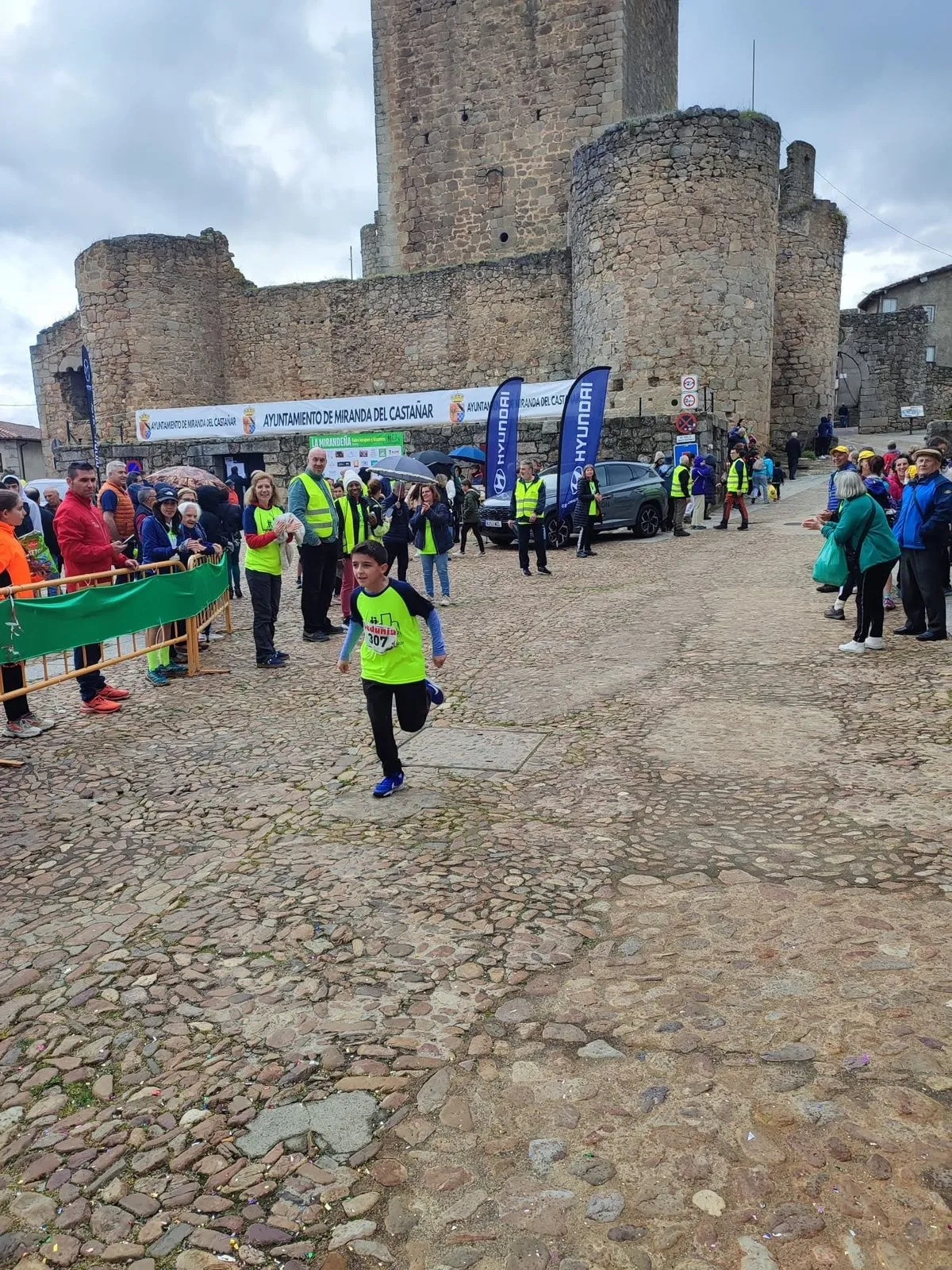Trail La Mirandeña en Miranda del Castañar. Fotos de la Delegación Salmantina de Atletismo