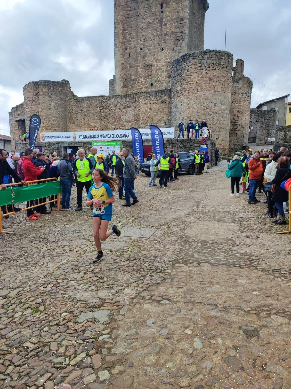 Trail La Mirandeña en Miranda del Castañar. Fotos de la Delegación Salmantina de Atletismo