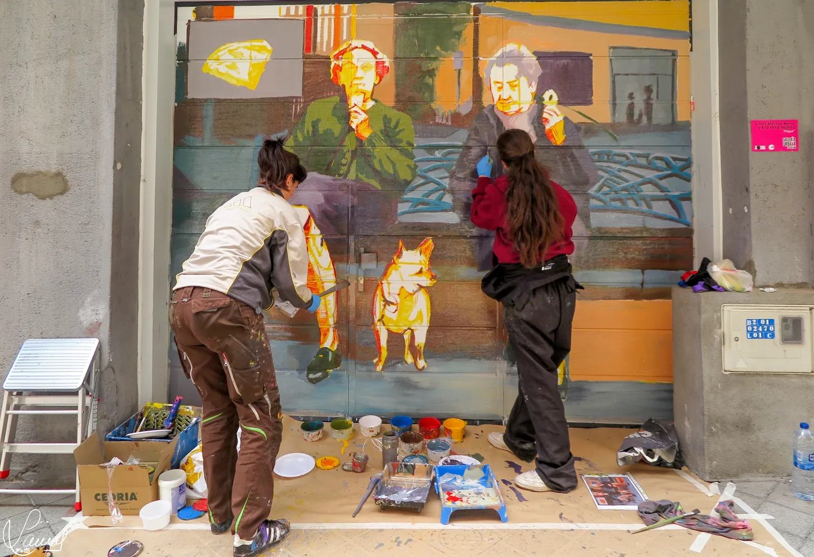Así lucen las espectaculares obras que tiñen de arte el barrio del oeste | FOTOS:Manuel Lamas
