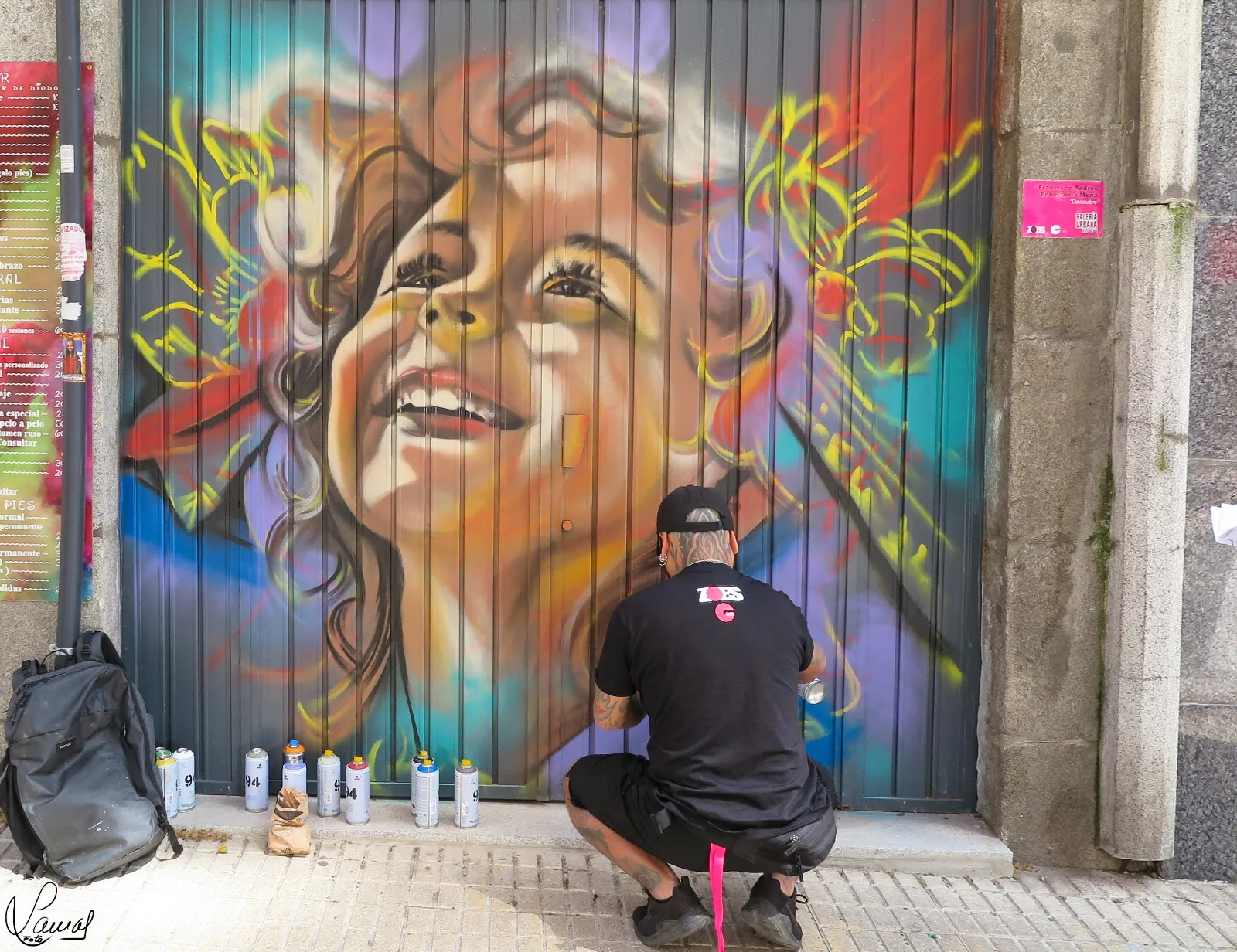 Así lucen las espectaculares obras que tiñen de arte el barrio del oeste | FOTOS:Manuel Lamas