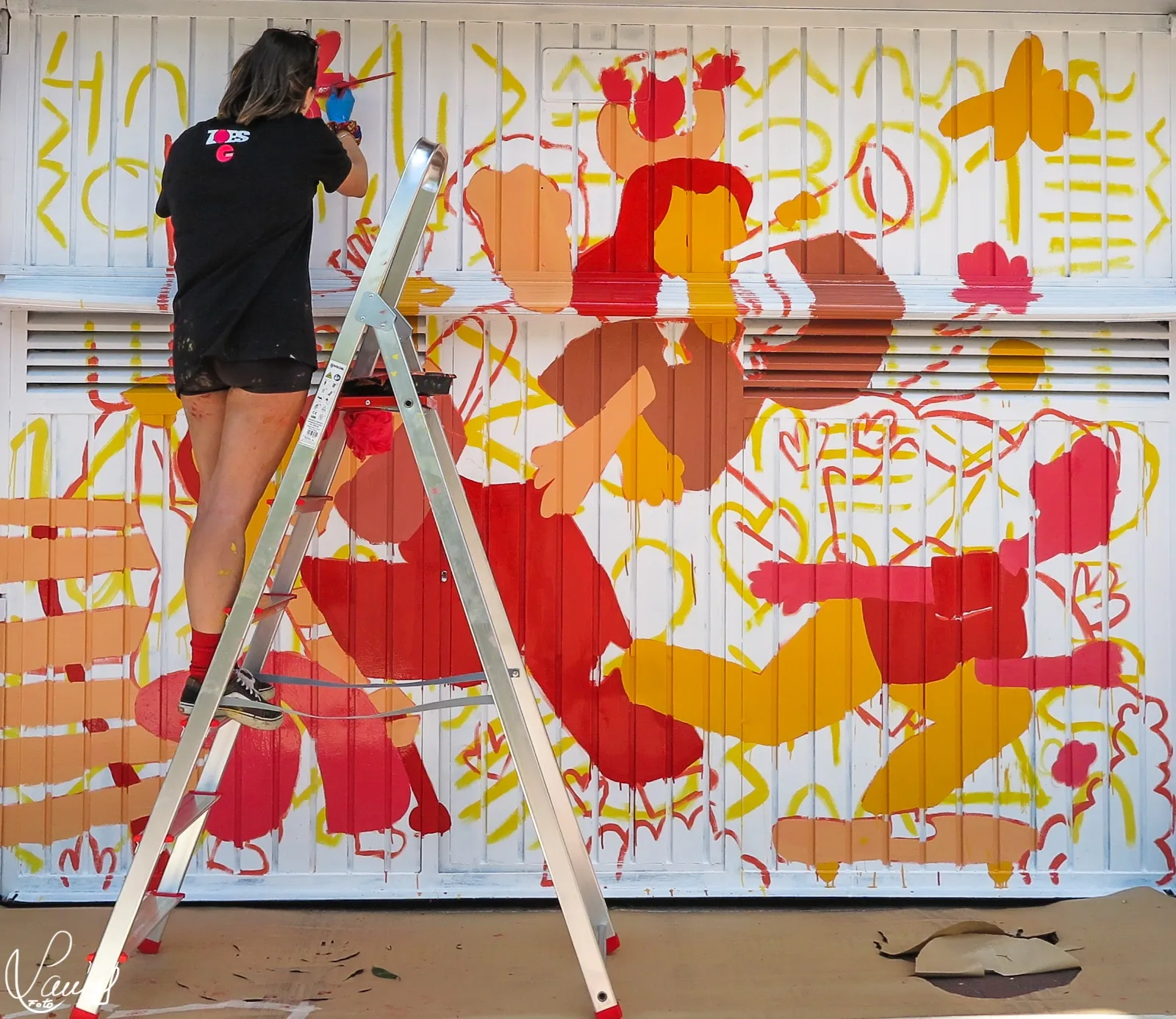 Así lucen las espectaculares obras que tiñen de arte el barrio del oeste | FOTOS:Manuel Lamas
