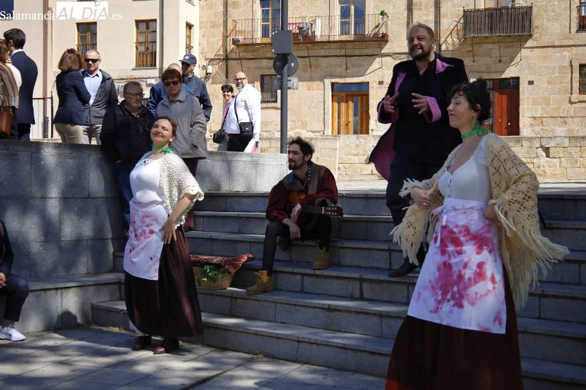 Máxima expectación en las visitas teatralizadas con motivo del Lunes de Aguas | FOTOS: David Domínguez 