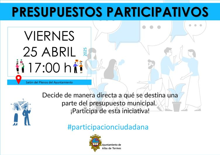 El Ayuntamiento convoca a la ciudadanía para decidir sobre nuevas inversiones municipales