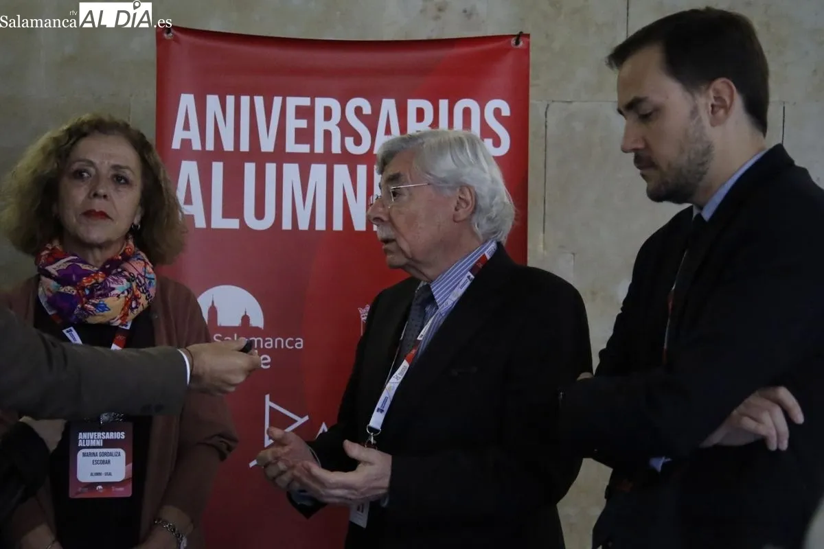 Graduados de la USAL de hace 5, 10 y 15 años se reencuentran en Salamanca | FOTOS: David Domínguez 