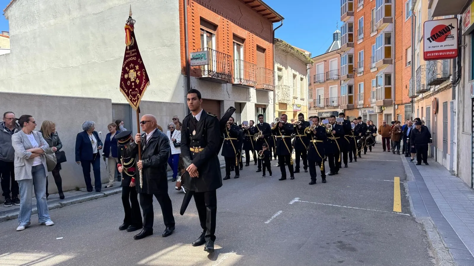 Procesión de la Virgen de la Misericordia en Peñaranda