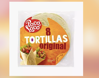 ¡Alerta sanitaria! Advierten de la presencia de gluten en unas tortillas de harina  