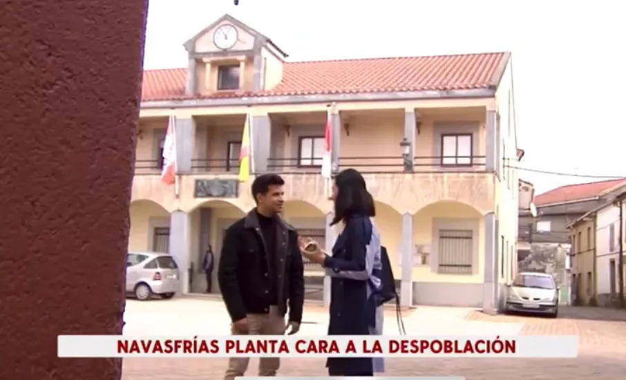 Foto 3 - &lsquo;Noticias Cuatro&rsquo; dedica un reportaje a la lucha contra la despoblaci&oacute;n de Navasfr&iacute;as