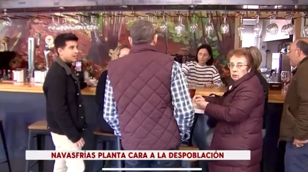 Foto 8 - &lsquo;Noticias Cuatro&rsquo; dedica un reportaje a la lucha contra la despoblaci&oacute;n de Navasfr&iacute;as