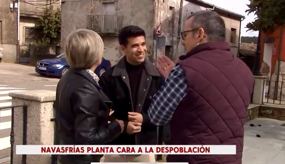 ‘Noticias Cuatro’ dedica un reportaje a la lucha contra la despoblación de Navasfrías
