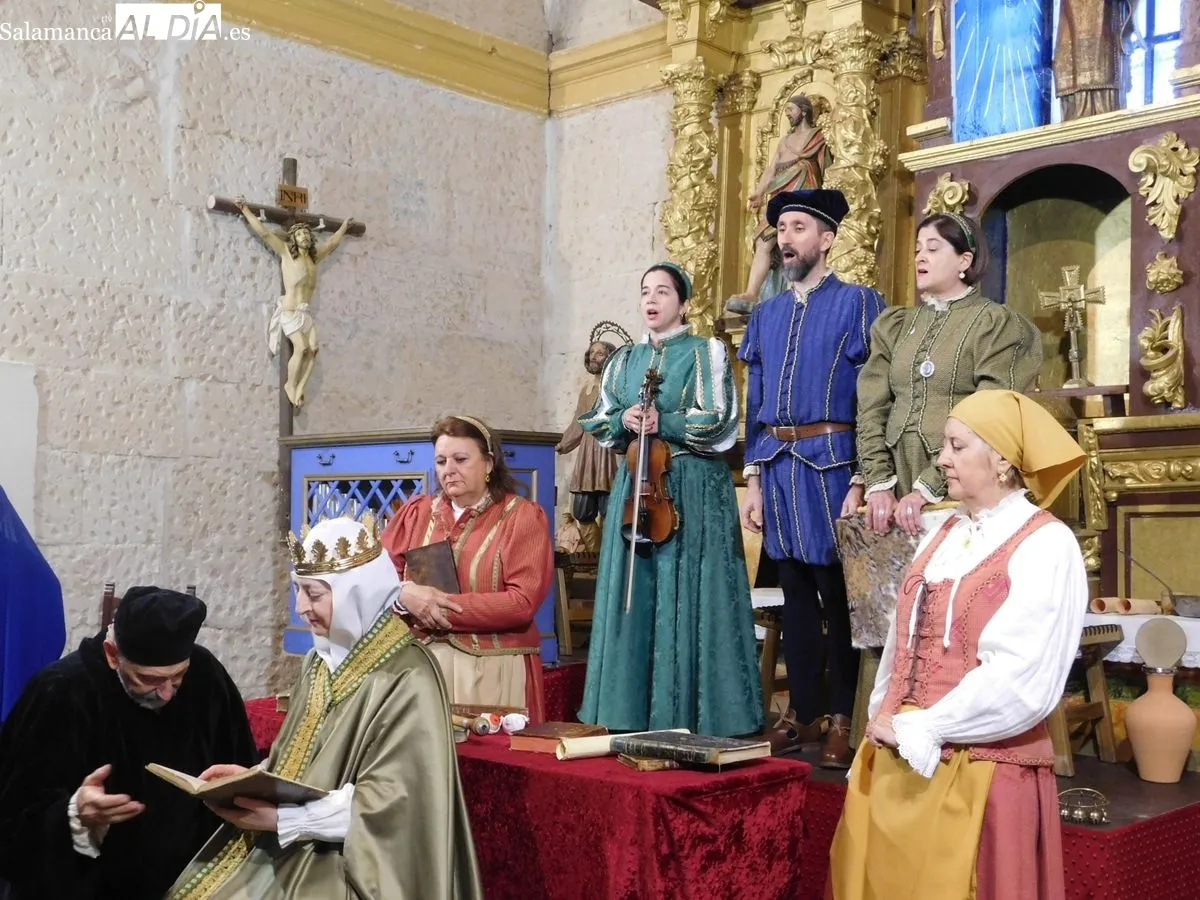 'Buscando a Nebrija', una fiesta en Carbajosa de Armuña