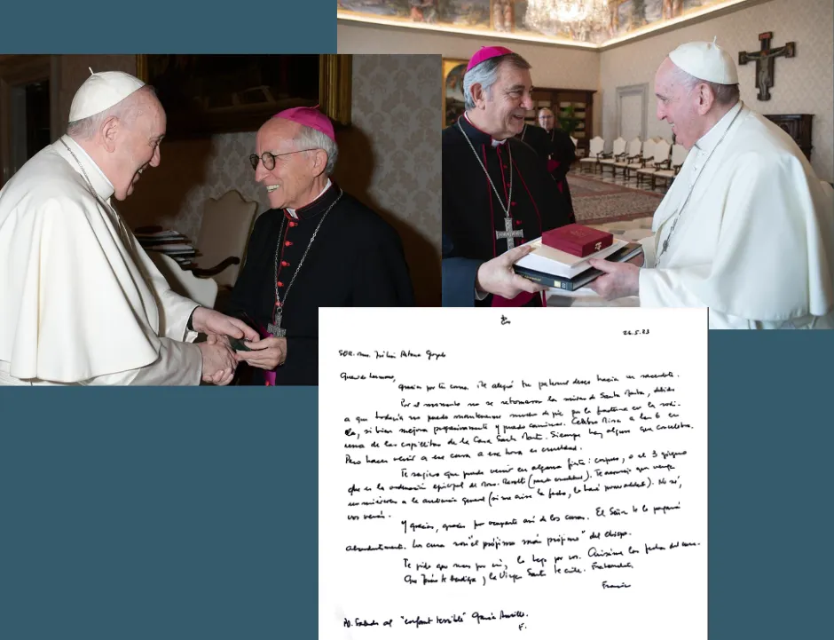 Entre las imágenes, alguna pertenece a Vatican Media/Romereports y otra al programa televisivo laSexta Columna