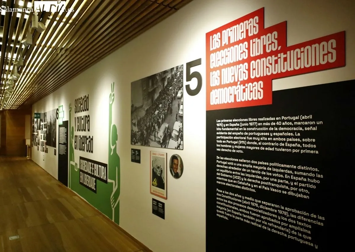 Centro Documental de la Memoria Histórica inaugura la exposición ‘Portugal y España. 50 años de democracia’ | Fotos: David Domínguez