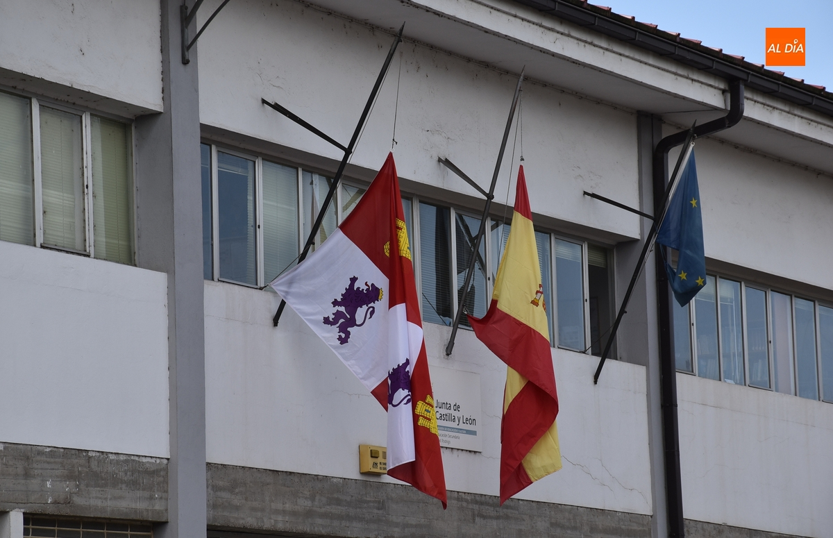 Banderas a media asta en señal de luto por los mineros fallecidos