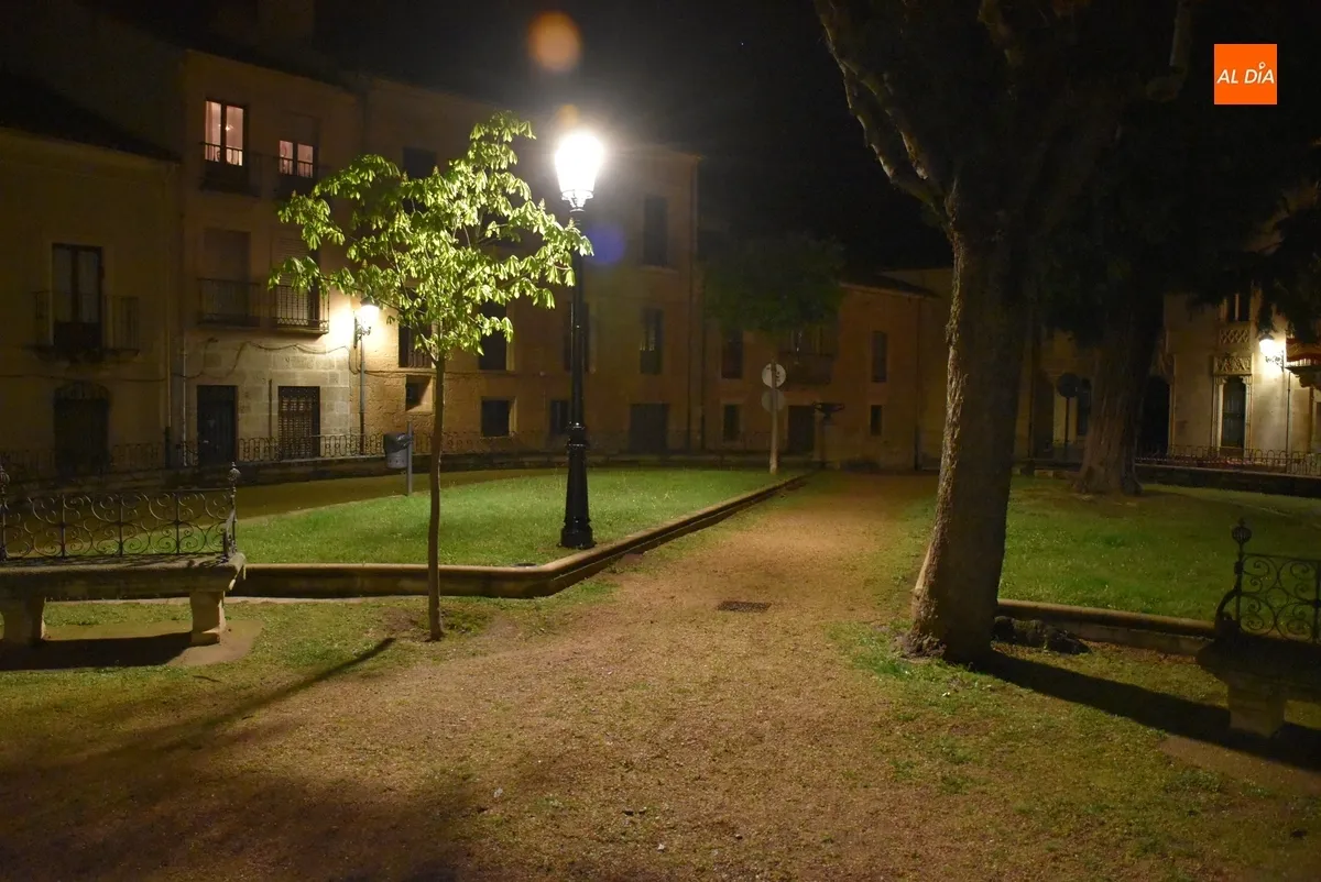Foto 3 - Puesta de largo de la nueva iluminaci&oacute;n del recinto amurallado de Ciudad Rodrigo