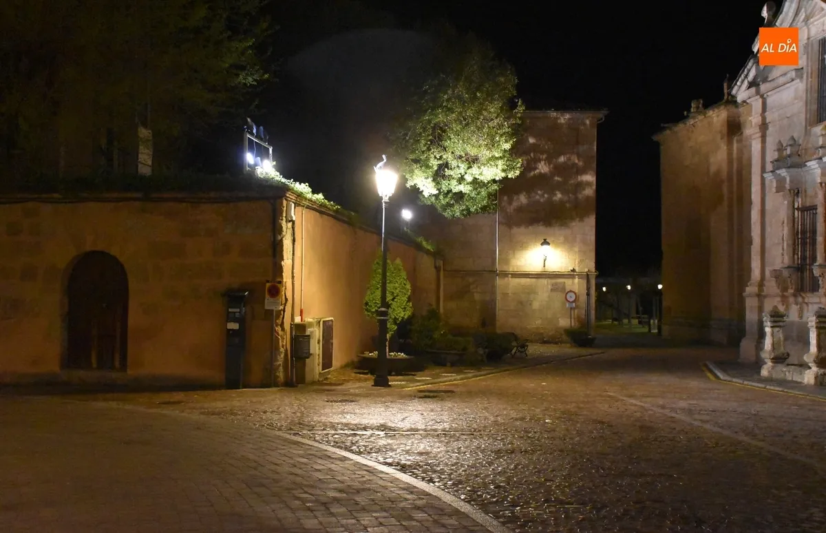 Foto 4 - Puesta de largo de la nueva iluminaci&oacute;n del recinto amurallado de Ciudad Rodrigo