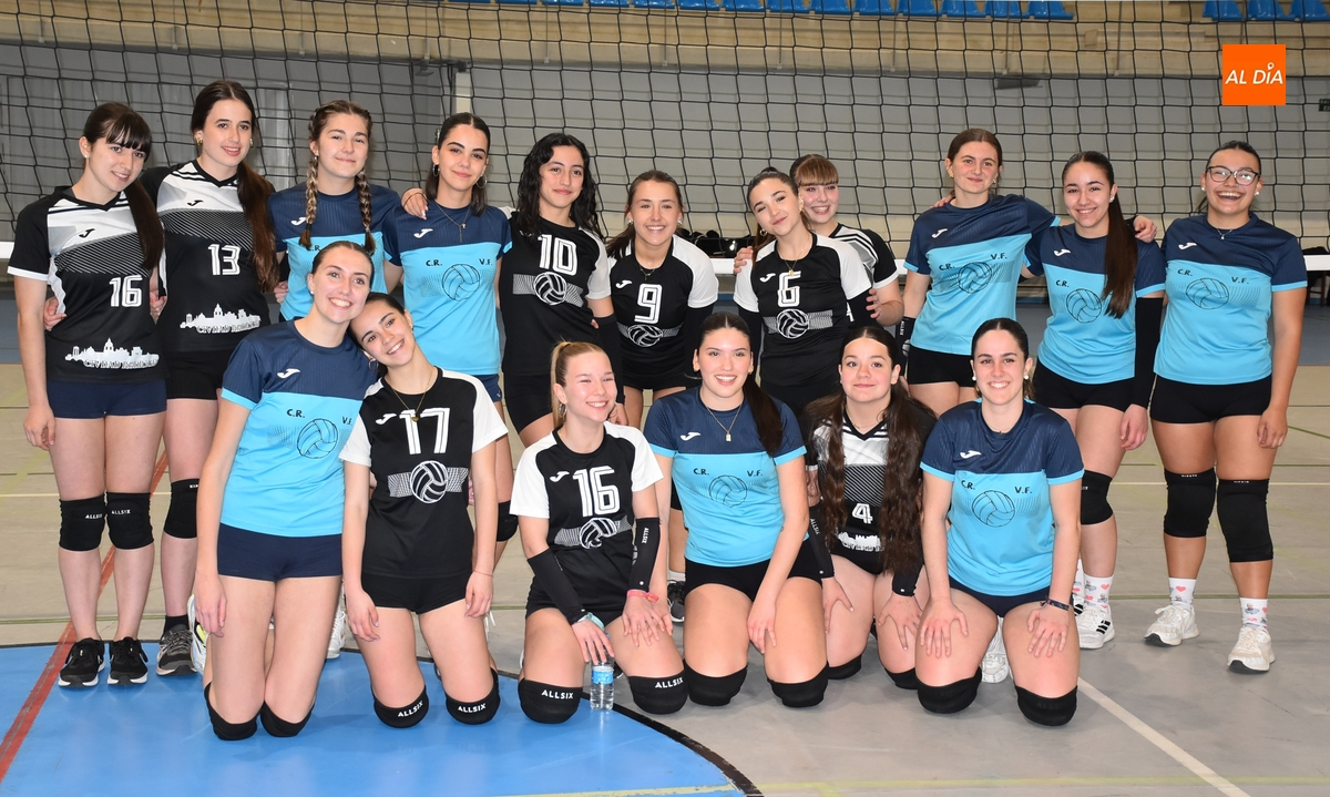 Las juveniles de voleibol despiden la temporada midiéndose entre ellas en Ciudad Rodrigo