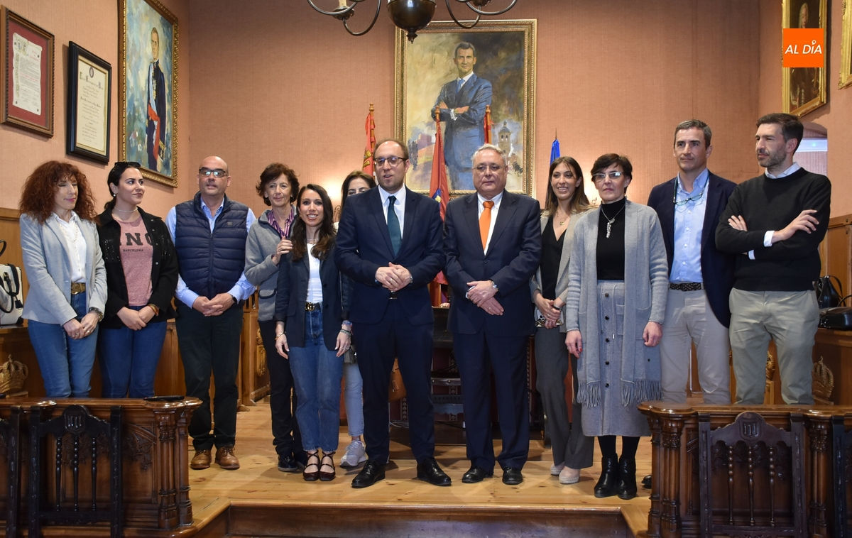 La Junta de Gobierno del Colegio de la Abogacía de Salamanca visita el Partido Judicial de Ciudad Rodrigo