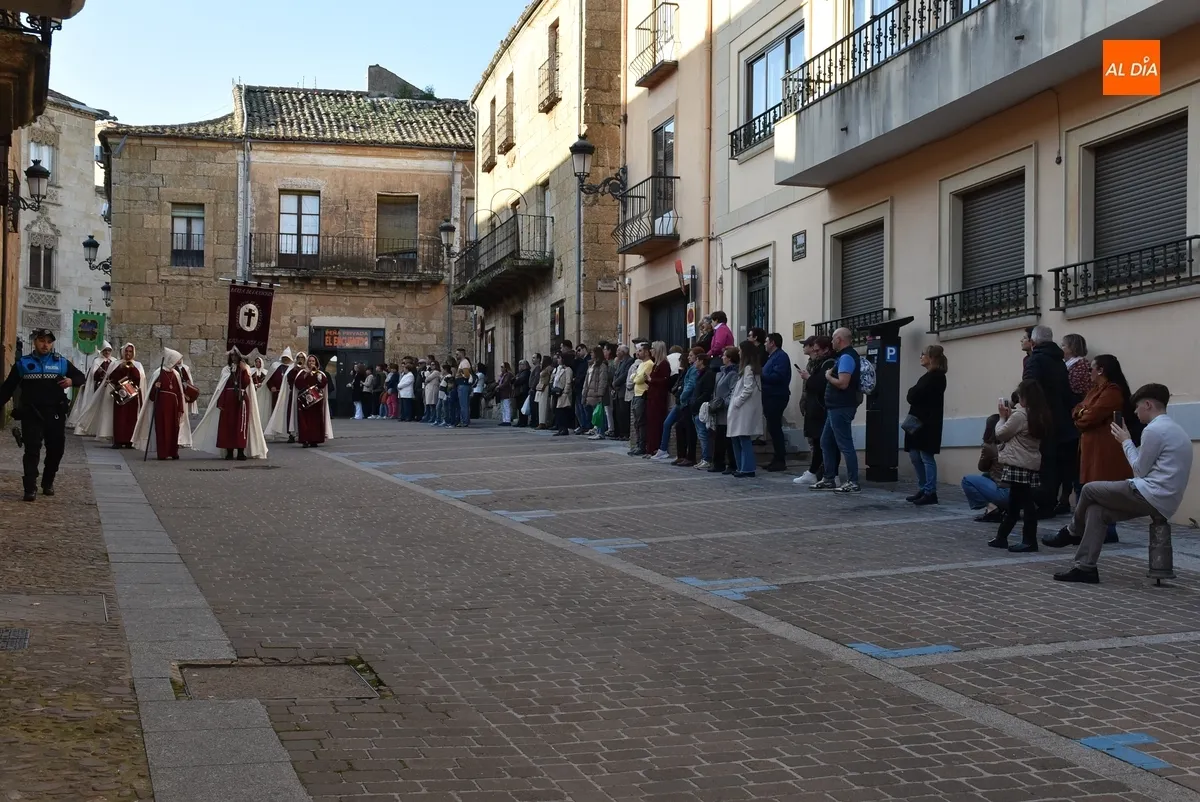 Foto 5 - La Oraci&oacute;n del Huerto acierta con el adelanto horario de su procesi&oacute;n