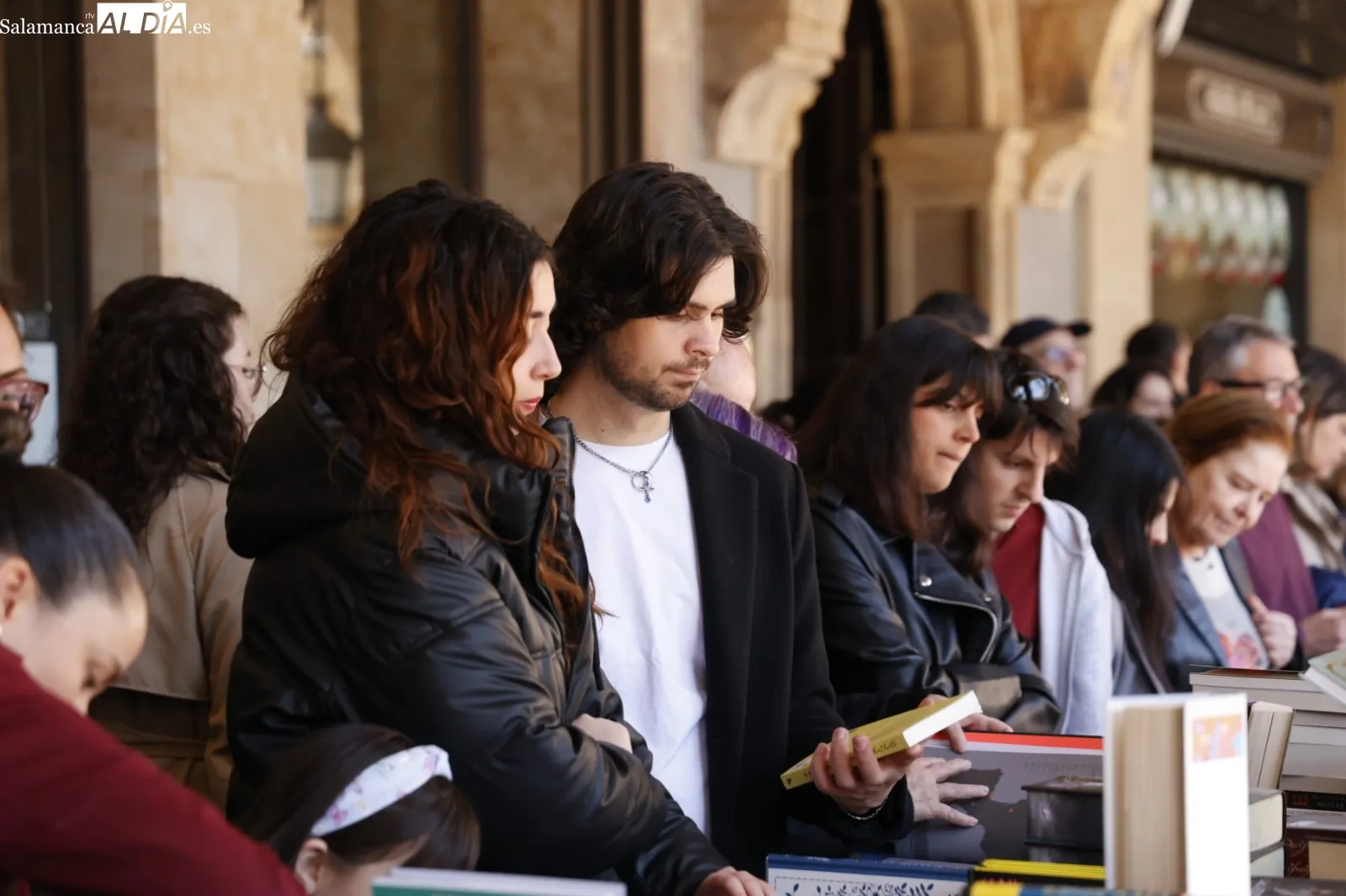 Día del Libro en la Plaza Mayor de Salamanca | Fotos: David Sañudo