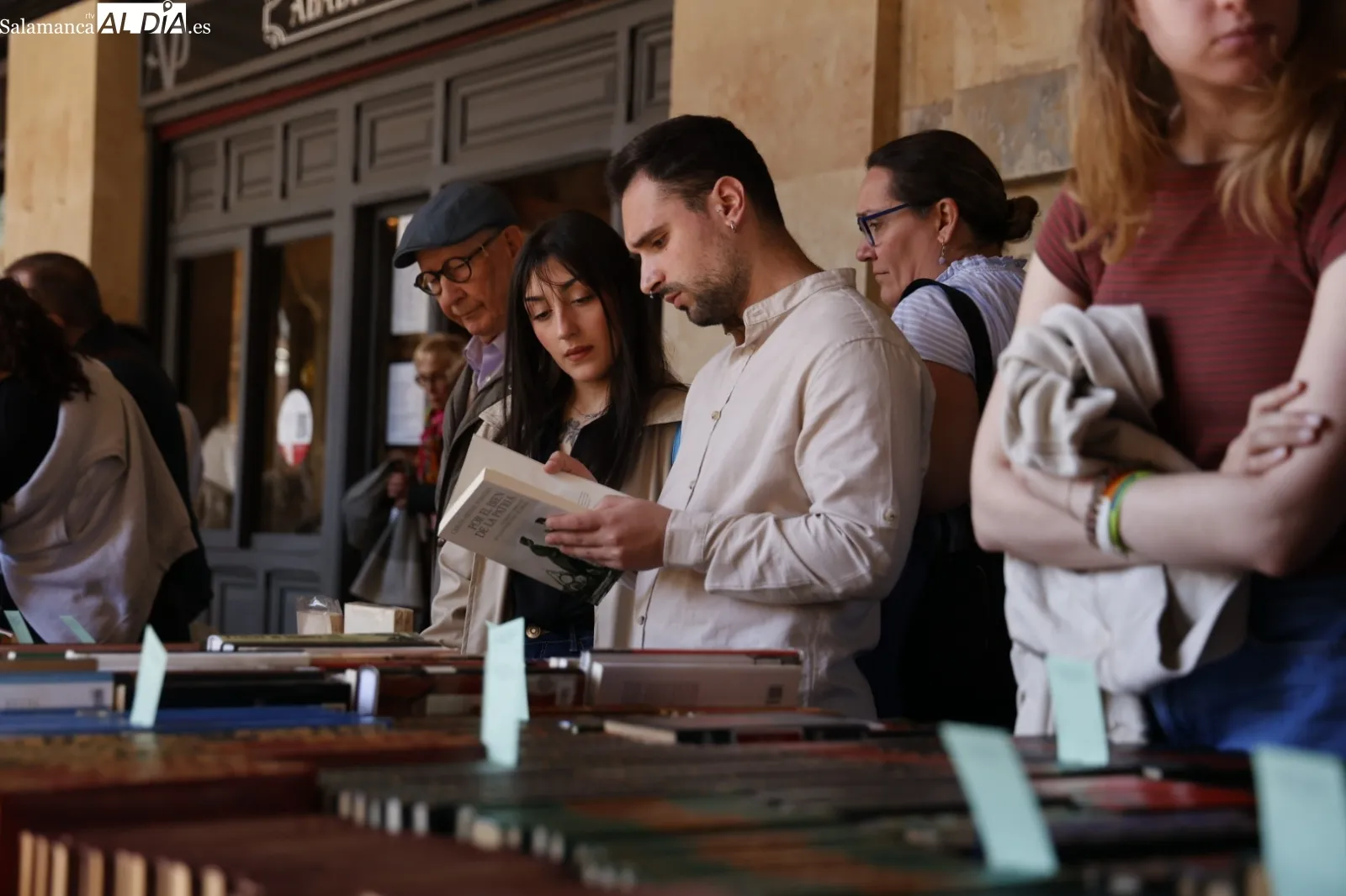 Día del Libro en la Plaza Mayor de Salamanca | Fotos: David Sañudo