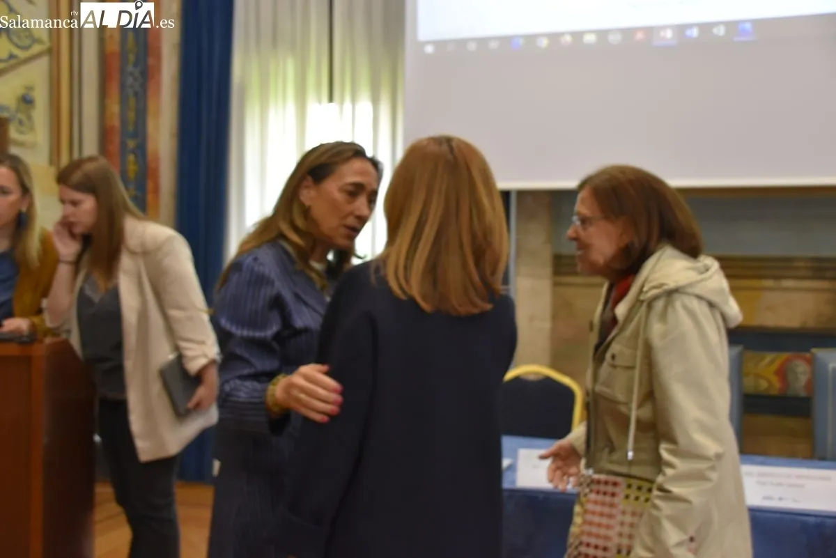 Reunión en Salamanca con motivo de los 100 trasplantes de páncreas y 100 de riñón realizados en el Hospital de Salamanca | FOTOS: Vanesa Martins  