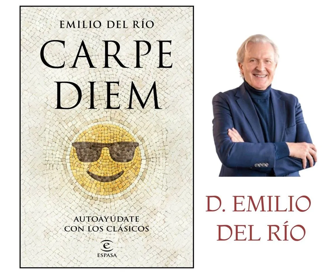 12 de mayo. Presentación del libro Carpe Diem de Emilio del Río