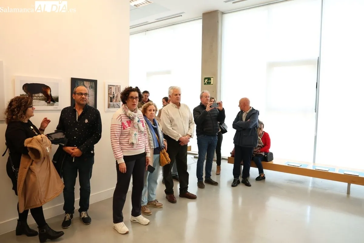 Inauguración de la exposición fotográfica 'XXXX San Silvestre Salmantina'. Fotos: David Sañudo