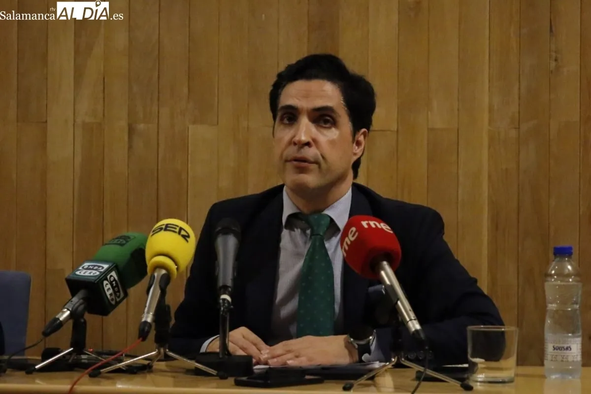 Presentación en Salamanca del primer foro del patrocinio deportivo de Castilla y León. Foto de David Domínguez