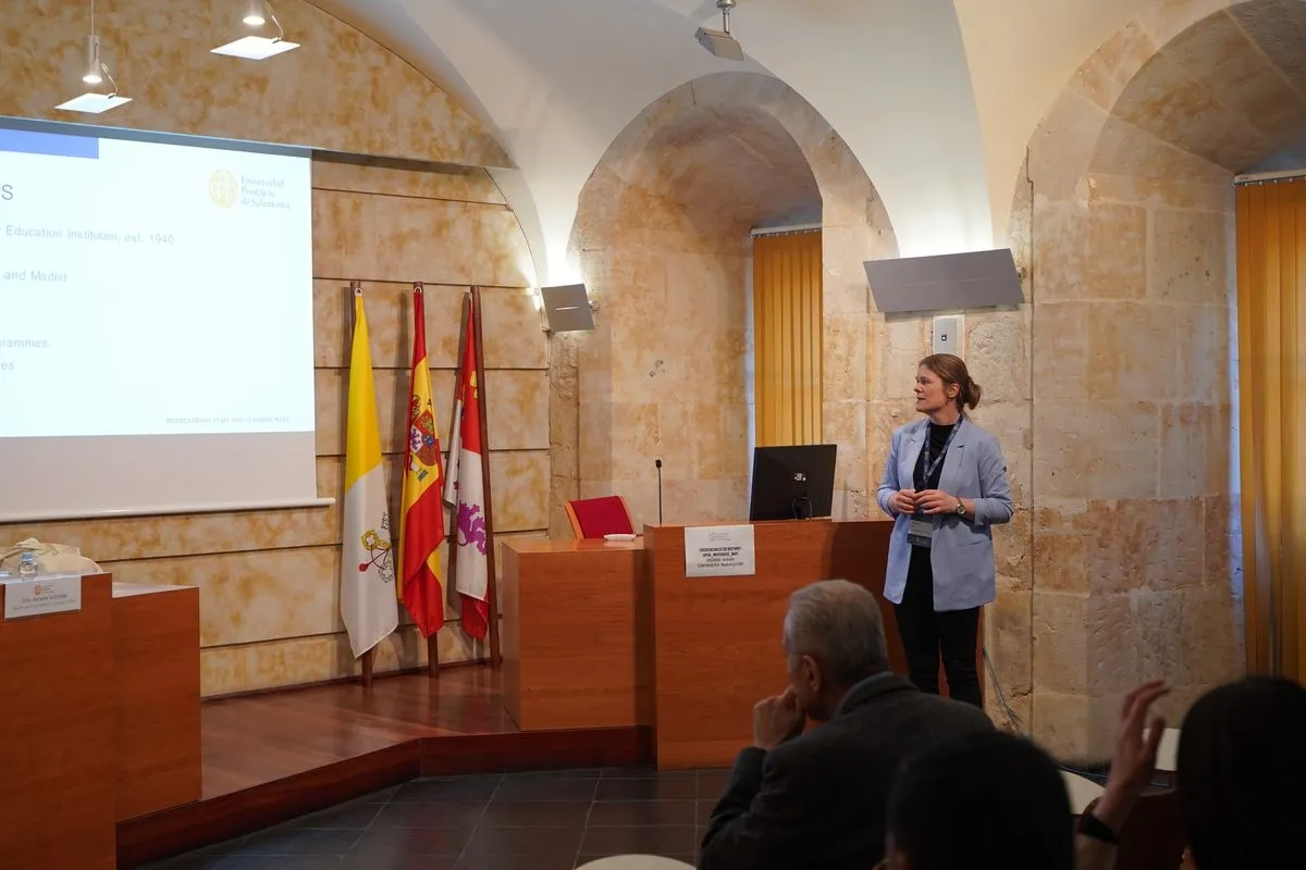 Foto 4 - Representantes de 38 universidades europeas participan en la Semana Internacional de la UPSA