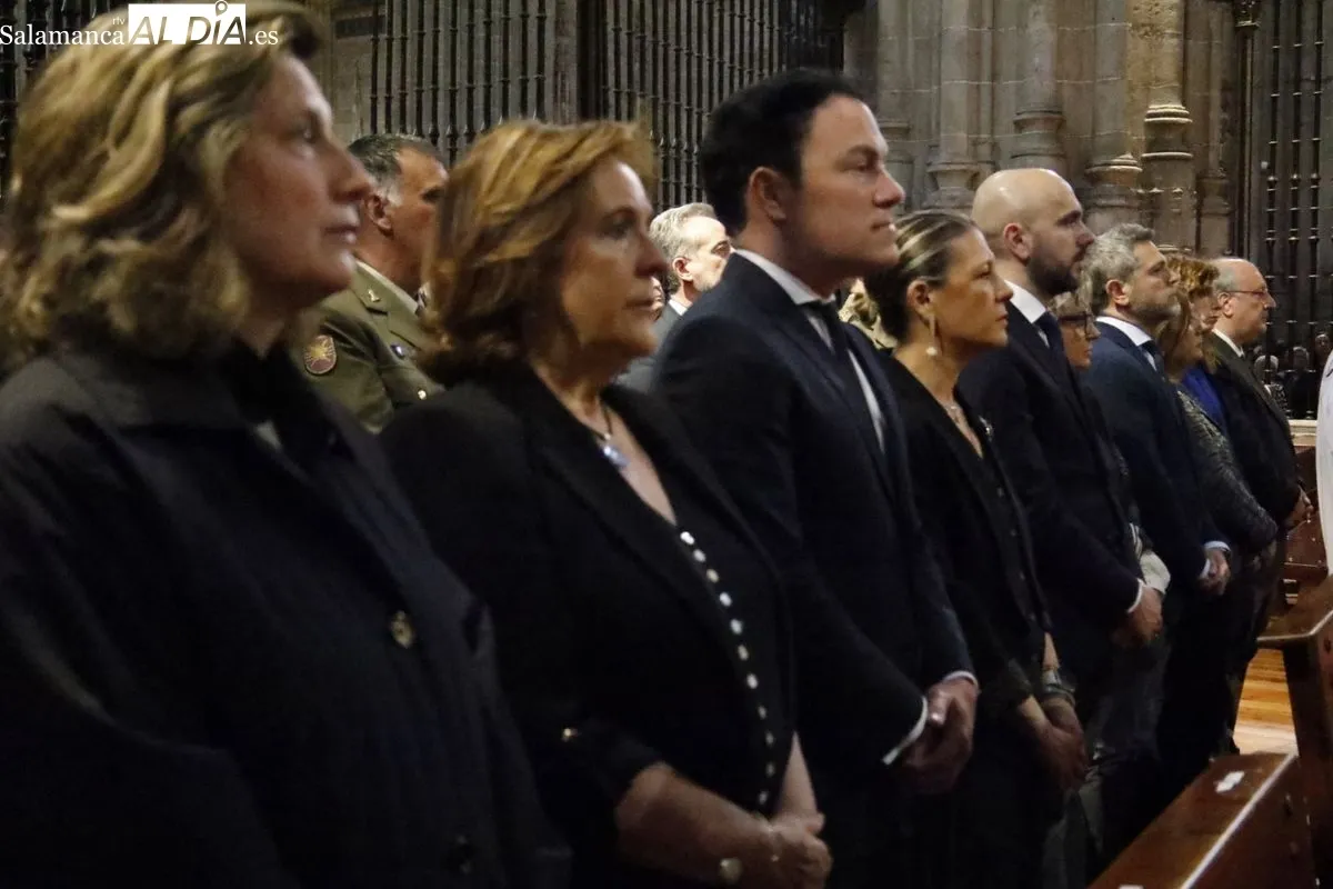 Funeral por el papa Francisco en la Catedral de Salamanca. Fotos: David Domínguez