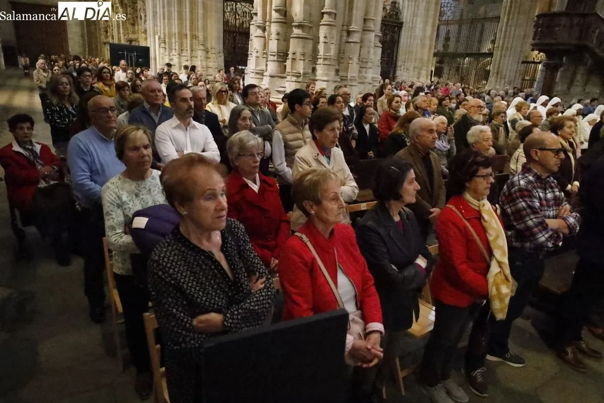 Funeral por el papa Francisco en la Catedral de Salamanca. Fotos: David Domínguez