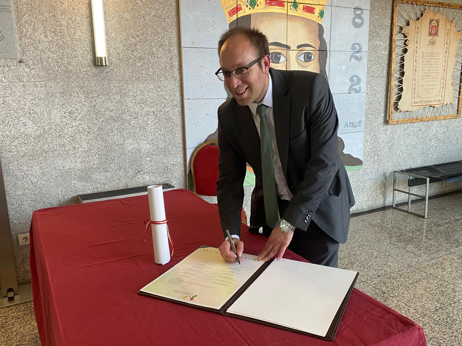 Ciudad Rodrigo firma la Declaración Conjunta para el Desarrollo del Transporte Ferroviario