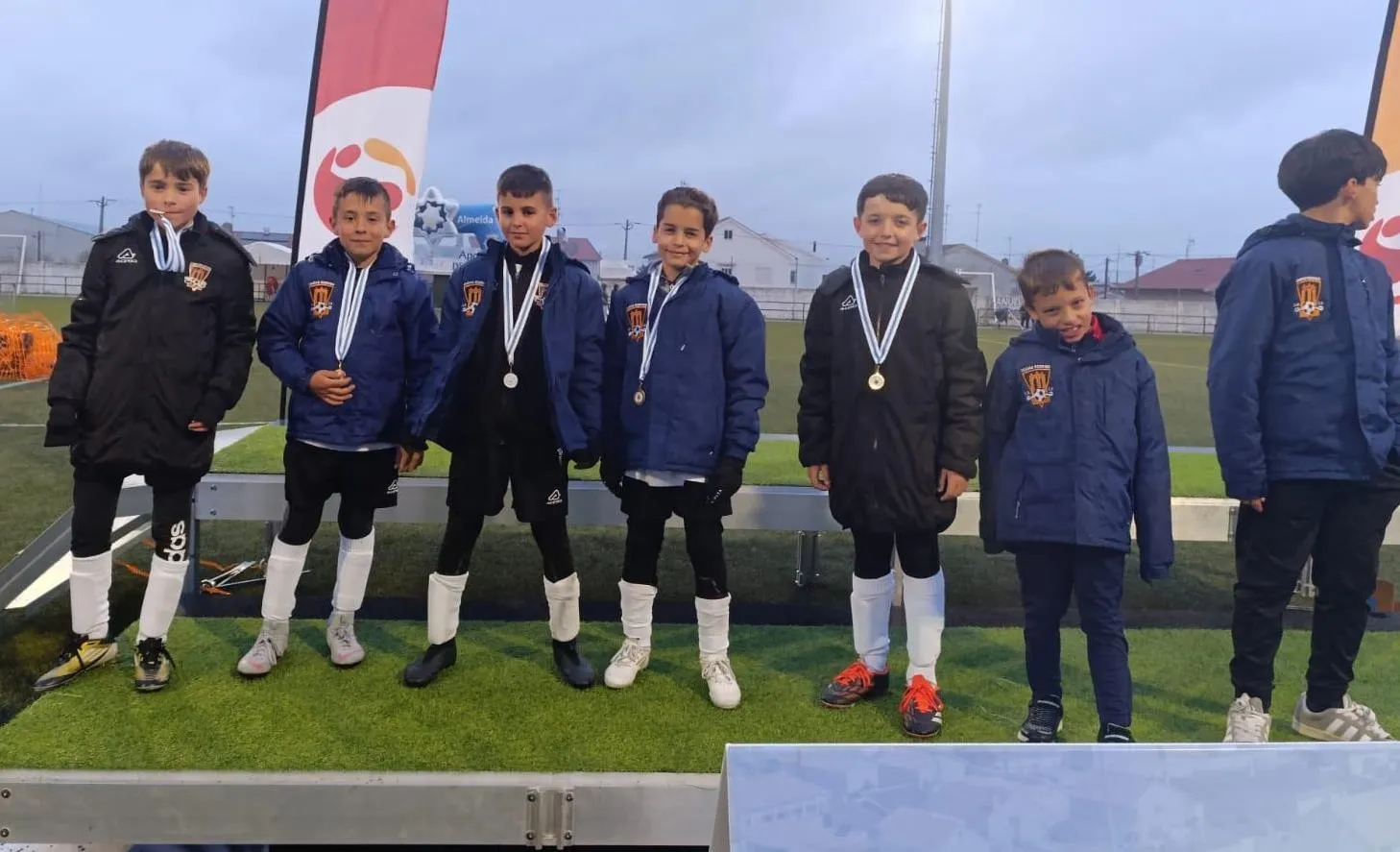 Foto 3 - La cantera del Ciudad Rodrigo gana la categor&iacute;a Benjamins del Torneo Fronteira da Paz de Vilar Formoso
