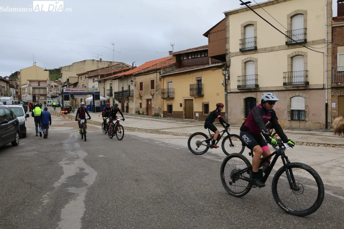Hasta 89 corredores tomaban la salida este sábado en la IV BTT Infierno Verde de Vilvestre / CORRAL