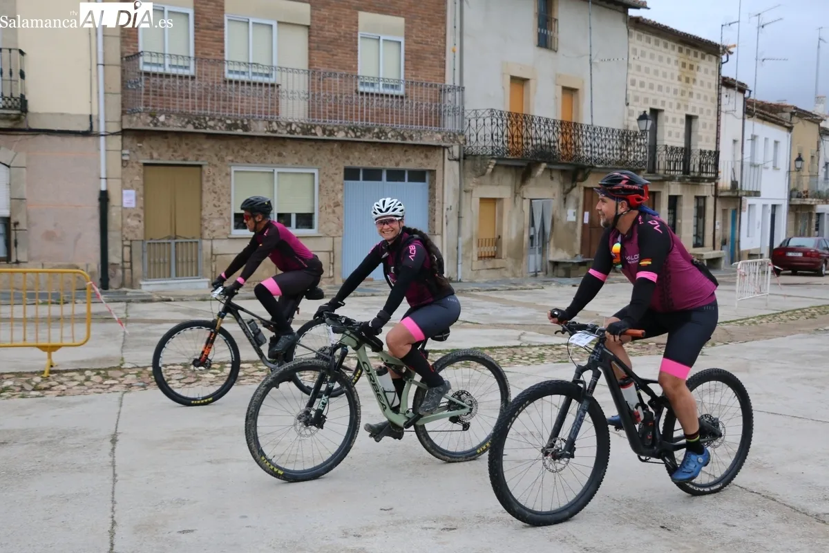 Hasta 89 corredores tomaban la salida este sábado en la IV BTT Infierno Verde de Vilvestre / CORRAL