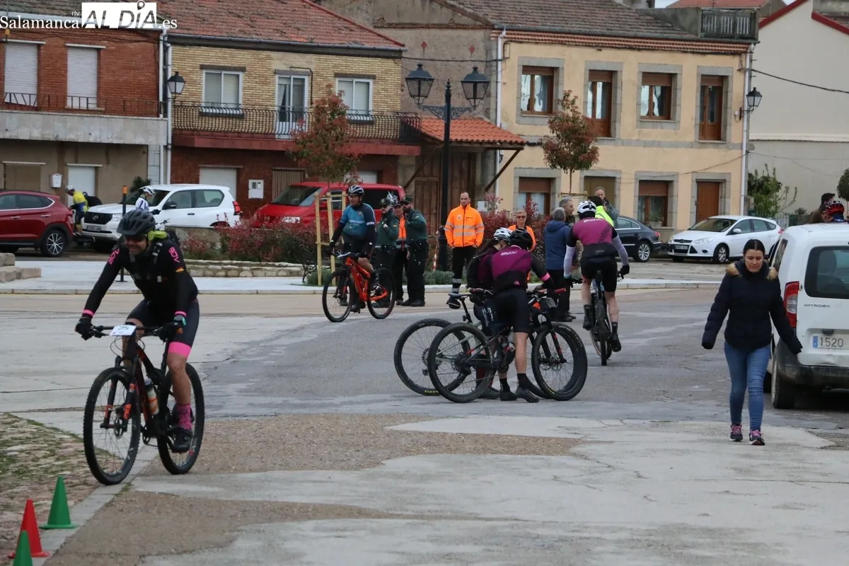 Hasta 89 corredores tomaban la salida este sábado en la IV BTT Infierno Verde de Vilvestre / CORRAL