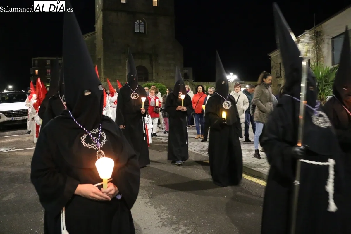Procesión del Silencio con el Cristo de la Agonía en Vitigudino / CORRAL 