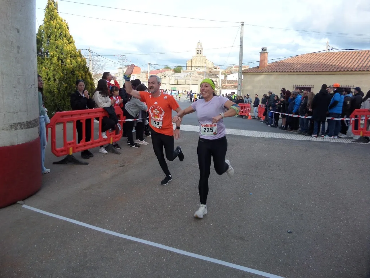 Foto 9 - Juan Bueno y Ver&oacute;nica S&aacute;nchez se llevan el triunfo en la sorprendente I Carrera Popular Cristo de Hornillos de Arabayona